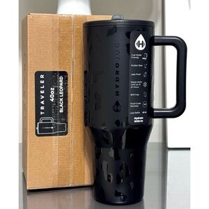 HydroJug 40oz Traveler, BLACK LEOPARD‎